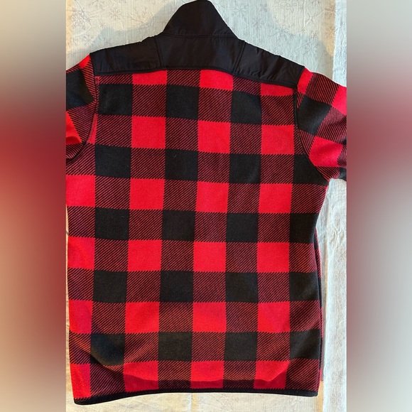 COLUMBIA Buffalo Plaid Fleece Pullover - Picture 4 of 6